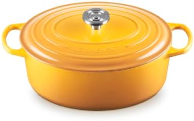 Le Creuset Enameled Cast Iron Oval Dutch Oven, 6.75 qt., Nectar by Unknown