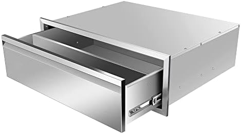 Outdoor Kitchen Drawers 30" W x 10" H x 23" D Inch Stainless Steel Flush Mount BBQ Single Drawer for Outdoor Kitchen Island, or Patio Grill Station - Image 7