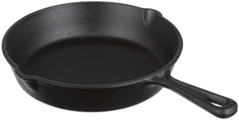 8 Inch Nonstick Pre-Seasoned Cast Iron Skillet With Handle, Even Heat Distribution Mini Frying Pan With Dual Pour Spouts, Multi-Use Cookware For Stovetop Grill Campfire Home & Outdoor Cooking - Image 7