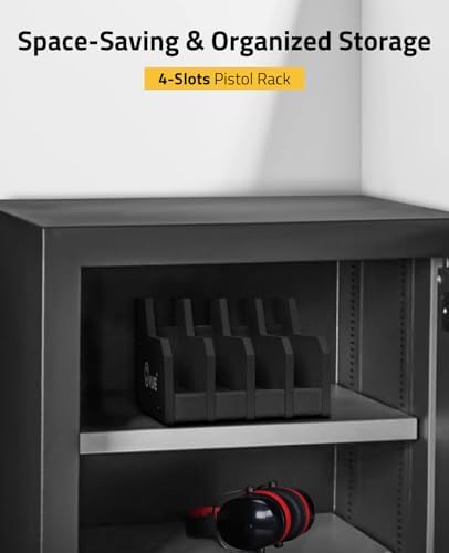 CVLIFE Pistol Rack for Gun Safe Organize Handgun Rack Gun Safe Accessories - Image 3