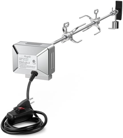 Hygrill Rotisserie Kit for All Hygrill 32 Inch Built-in Gas, Charcoal Grill by Stanbroil