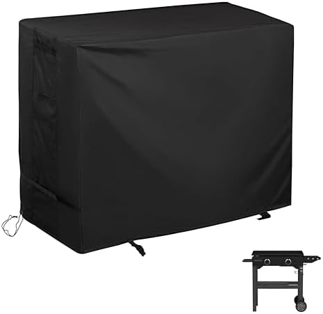 Griddle Cover for Charbroil 28" Performance Series 2-Burner Grill, Flat Top Grill Cover for Charbroil 28in Propane Gas Griddle 463459924 All Weather Protective Cover by Unknown