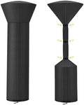QH.HOME Patio Heater Cover,Waterproof Tear-Resistant 89"x 33"x19",Black by QHHOME