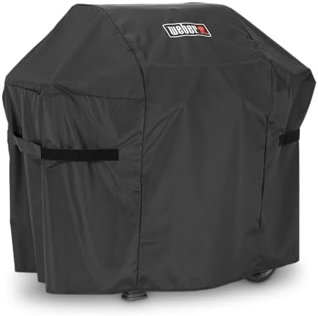 Weber® Premium Outdoor Grill Cover for Select Spirit Gas Grills, Black - Image 3