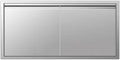 Outdoor Kitchen Doors 42W x 21H Inch Horizontal Handle Double BBQ Access Doors, 304 Stainless Steel for Outdoor Kitchen Cabinet Grill Station or BBQ Island by KODOM