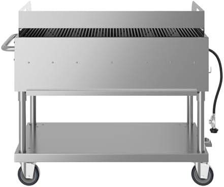 48 in. Commercial Outdoor Propane Gas Grill with Griddle, ETL Listed in Stainless-Steel (CGKIT4-48G) - Image 7