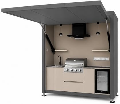 Sunnyjoy Modular Outdoor Kitchen Pro, Premium Aluminum Cabinet System-2 by Unknown