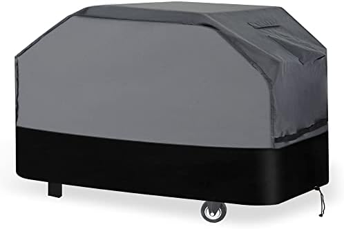 600D Oxford Heavy Duty BBQ Grill Cover 76Wx28Dx46H, Water Resistant by Waykea