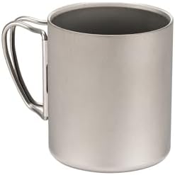 Snow Peak Double Wall Insulated Mug, Lightweight, Titanium 300 ml - Image 4