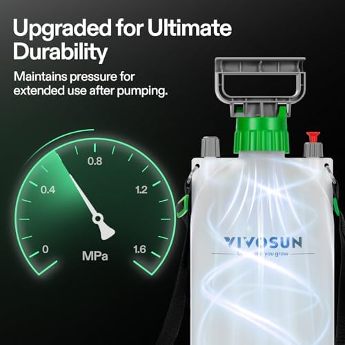 VIVOSUN 1.8 Gal/7L Pump Sprayer, Garden Water Sprayer - Image 4