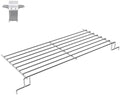 G325-0001-W1 Grill Warming Rack for Charbroil Performance 2 Burner Grill by BBQration