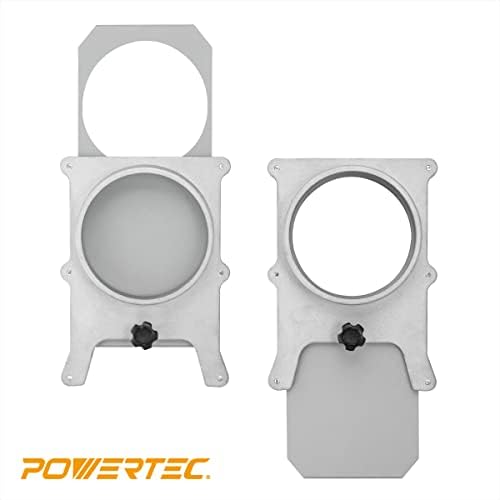 POWERTEC 70135V 4" Blast Gate for Dust Collector, Dust Collection Fittings - Image 6