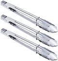 HINMAY Stainless Steel Serving Tongs Grilling Tongs for Cooking Camping Barbecue (12-Inch 3 Pieces) by HINMAY