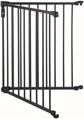 Toddleroo 3-in-1 Arched 2-Panel Metal Superyard Extension; 30" Tall, Bronze by ToddleroobyNorthStates