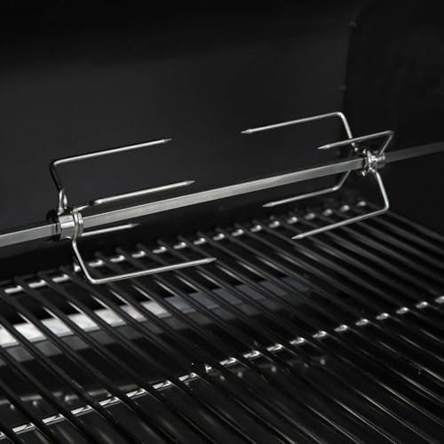 GMG-6038 Stainless Steel Rotisserie Kit - for Ledge Prime Plus Outdoor Heating, Cooking Eating - Image 4