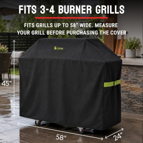 Heavy Duty Waterproof 58" Grill Cover for Outdoor Grill - Image 2