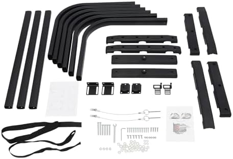 Truck Bed Extender, Adjustable Retractable Pickup Truck Bed Extender with 180° Flip Design, Universal Tailgate Extension for Small & Medium-Sized Pickup Trucks (Model 4：51.97-64.17in) - Image 6