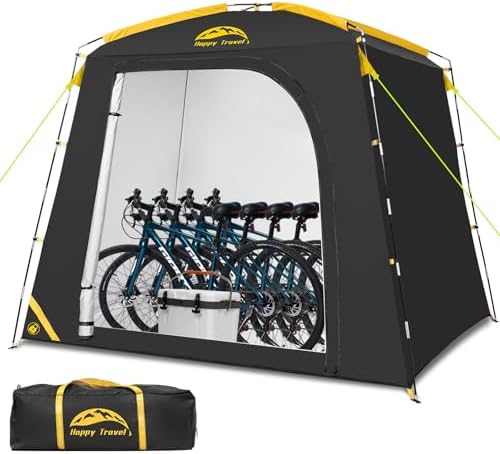 Happy Travel Bike Storage Shed Tent, Waterproof Portable Bicycle Cover Shed by HappyTravel