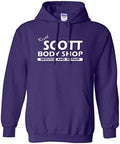 Keith Scott Body Shop North Carolina TV Novelty Sweatshirt Hoodie by CityShirts