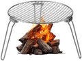 RROMATELX Round Folding Camping Grill, Portable Stove with Bag (Large) by PROMATELX