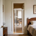 Lumizone Extra Tall Cat Gate 61.02" High 26.18"-29.91" Wide Pet Gate White by Lumizone