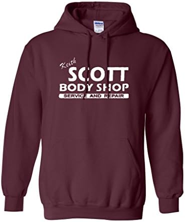 Keith Scott Body Shop North Carolina TV Novelty Sweatshirt Hoodie by CityShirts