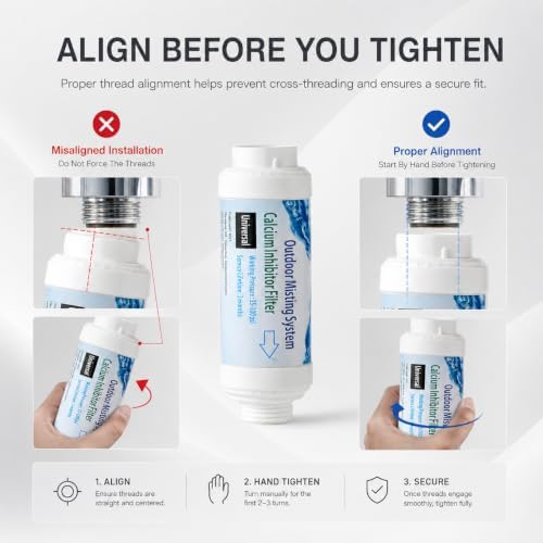 H&G lifestyles Misting System Calcium Inhibitor Filter for Mister - Image 2