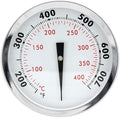 BBQ Future 67088 Grill Thermometer Replacement for Weber Genesis 300 and Summit Series Grills, Thermometer Gauge for Weber Genesis E/S-310, E/S-330, Temperature Center Mount 2-3/8" Diameter by BBQFuture