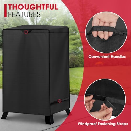 Unicook 40 Inch Electric Smoker Cover Waterproof, 28" W x 22" D x 39" H - Image 5