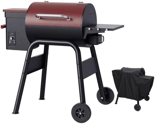 Jocoevol Pellet Smoker Grill Wood Pellet Grill Electric BBQ Grill Smoker by JOCOEVOL