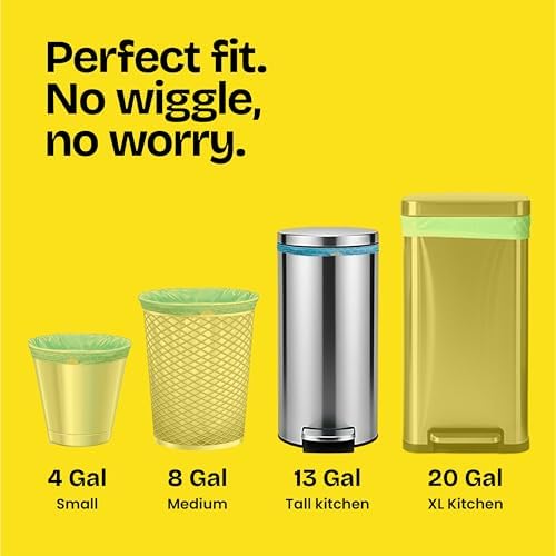 Glad ForceFlex MaxStrength Tall Kitchen Trash Bags, Rip and Tear Resistant, Bahama Bliss Scented Teal Tall Garbage Bags, Odor Control, Febreze Freshness, 13 Gallon, 90 Count - Image 5
