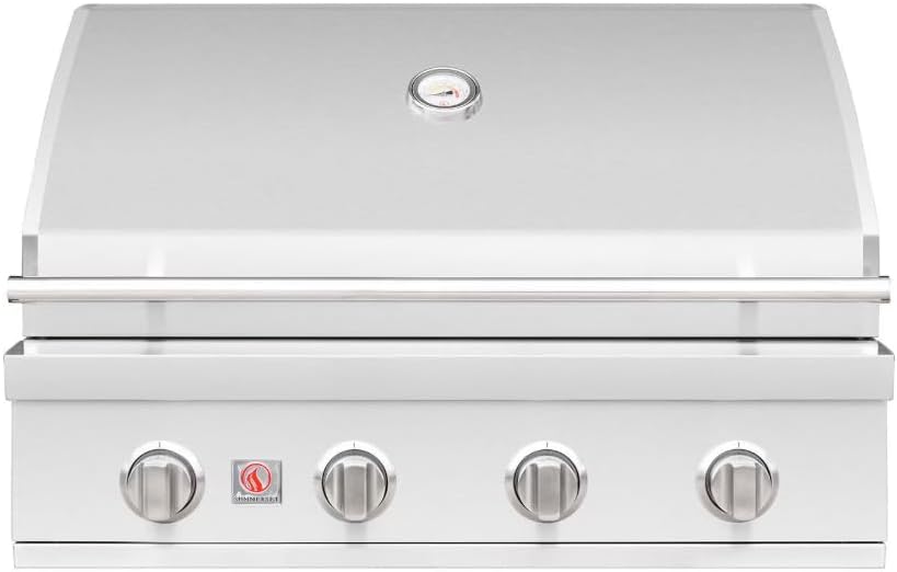 Summerset Sizzler 32-in 4 Burner Built-In Propane Gas Grill - SZR32L - Image 2