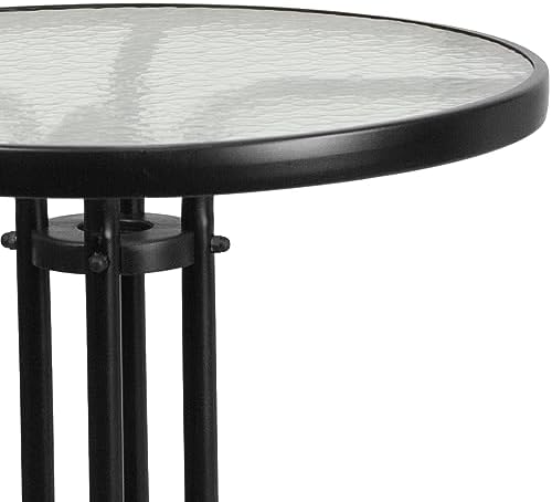 Flash Furniture 23.75 in Round Table, Black - Image 6