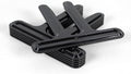 Gun Storage Solutions Gun Safe Stackable Savers, Black Wedge Shims (Pack of 6) by GunStorageSolutions