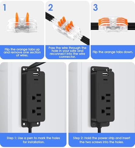 Gun Safe Power Outlet Kit, Gun Safe Accessory Electrical Outlet - Image 4