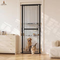 71" Extra Tall Pet Gate for Cats, 30.3-40.9'' Width Adjustable Pet Door by IDEALHOUSE