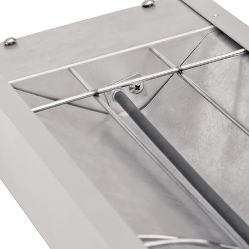 Winco 60" Silver Food Heat Lamp Strip Heater with Undermount Brackets - Image 3