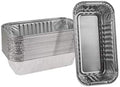 BBQ Future 20-Pack Aluminum Foil BBQ Grease Grill Drip Pans Replacement for Char-Broil 9328812P06, 7" L x3.5 W x1.5 D by BBQFuture