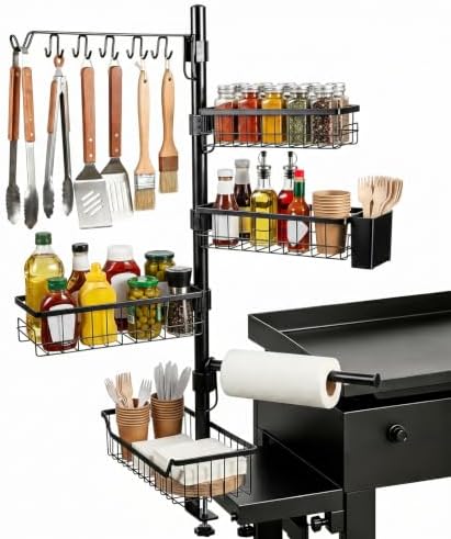 UFORU Griddle Caddy Organizer Compatible with Blackstone Griddles for BBQ by UFORU