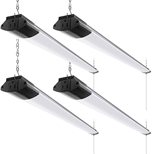 Barrina BS84 LED Shop Lights 4FT for Workshop, 84W 10000LM 5000K, 4 Packs by Barrina