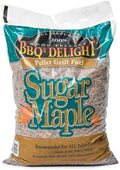 BBQR's Delight Sugar Maple Wood Pellets for Smoker & Grill, Premium BBQ Smoking Pellets, 20 lb Bag by BBQrsDelight