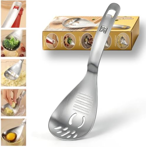 5 in 1 Multifunction Cooking Spoon,304 Stainless Steel Egg Slotted spoon by Unknown
