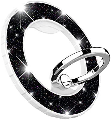 Magnetic Phone Ring Holder for MagSafe, Black by DATIMIRA