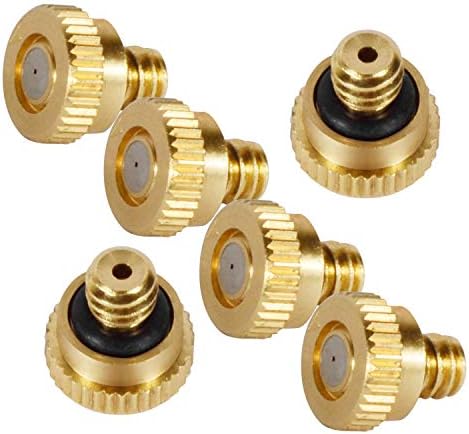 KUWAN 0.016" Orifice (0.4mm) Thread UNC 10/24 Brass Misting Nozzles 30PCS - Image 5