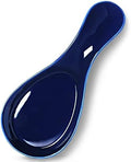 GDCZ Large Porcelain Spoon Rest for Kitchen Stove Top, Navy by GDCZ
