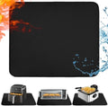 TOHONFOO Heat Resistant Mats for Countertop & Air Fryer, 20x16 in, Black by TOHONFOO