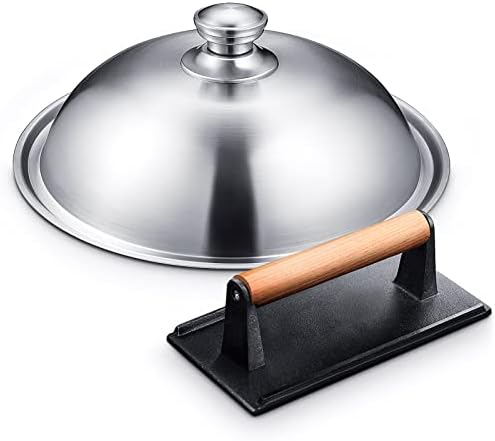Homenote Griddle Accessories Kit for Blackstone with Dome and Burger Press by HOMENOTE