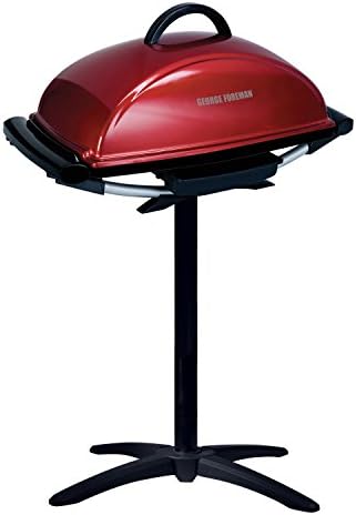 George Foreman Indoor/Outdoor Electric Grill with Stand by GeorgeForeman