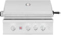 Summerset TRL Pro 32-in 3 Burner Built-In Natural Gas Grill w/Rear Infrared Burner & Rotisserie Kit - TRLPRO32 by Unknown