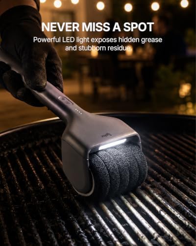 Typhur Electric Grill Brush, Anti-Stall Technology, Bristle-Free Design - Image 6